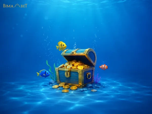 Tampilan permainan Captain Fisher dengan suasana laut pertama